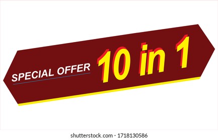 Special Offer 10-in1 Combo Pack.