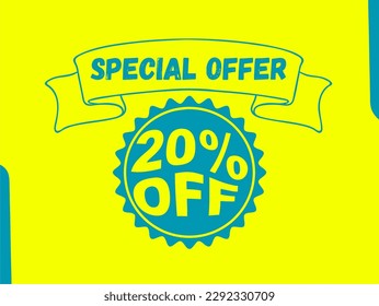 special offer 20% offer special offer discount