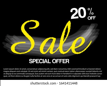 special offer 20% ,vector format