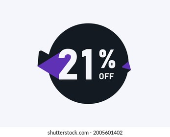 Special Offer 21% off Round Sticker Design Vector