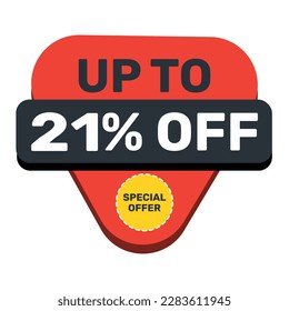 Special Offer up to 21% off vector template design.