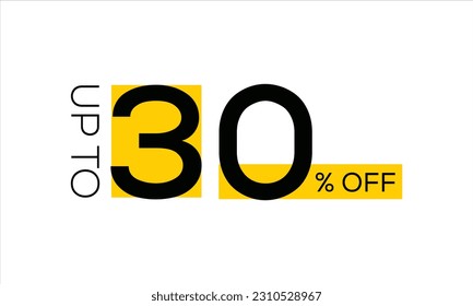 special offer up to 30 percent off, abstract sale offer vector, abstract 30% off template