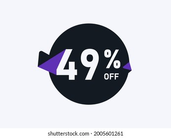 Oferta especial 49% fuera del Vector de diseño de adhesivo redondo