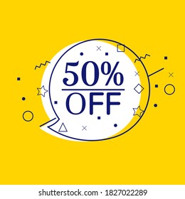 Special offer 50% discount. Banner for advertising.
banner
