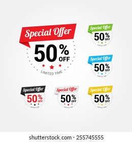 Special Offer 50% Labels Set