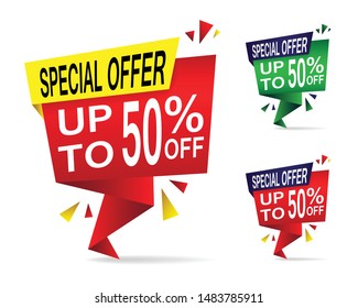 Special Offer up to 50% off -  Vector format