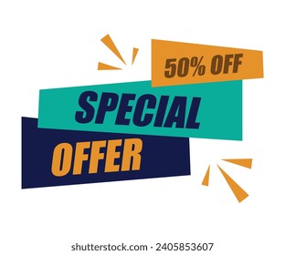 Special Offer 50% OFF Vector illustration