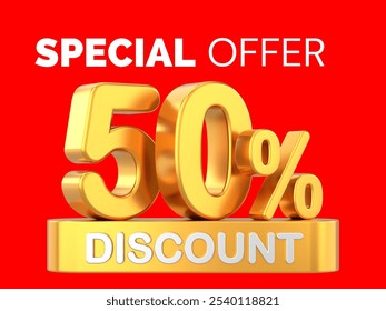 SPECIAL OFFER 50 PERCENT DISCOUNT 