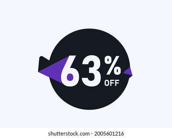 Special Offer 63% off Round Sticker Design Vector