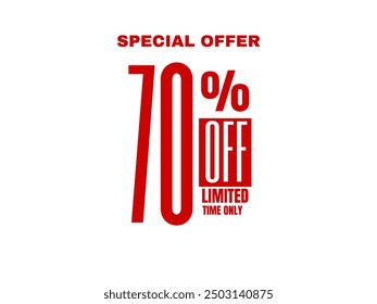 SPECIAL OFFER 70% OFF LIMITED TIME ONLY