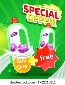 Special Offer ad for detergent