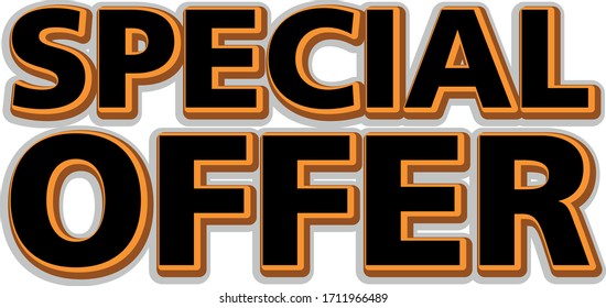 Oferta especial Diseño de banner adecuado para impresión / impresión de tela en cualquier color. también se puede editar el color con archivos editables. diseño de ilustración vectorial o cualquier otra impresión