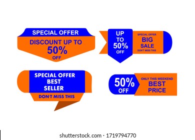 
special offer banner design template, big sale, mega sale discount template.
