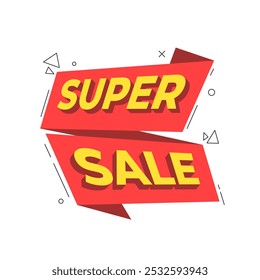 Special offer banner. Sale badge. Sale discount promotional banner. Discount sale banner for retail advertisement, e-commerce, social media, online store