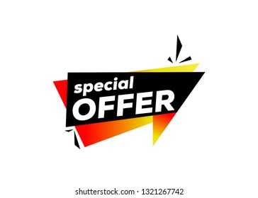 special offer banner , Vector format - Vector,eps 10