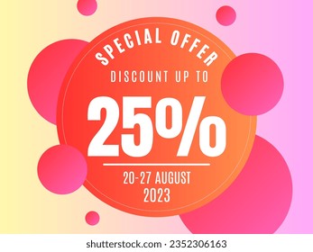 special offer banner , Vector format