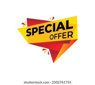 Special offer banner , Special offer, Vector format