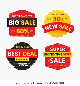 Special Offer Banner Vector illustration