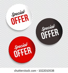 Special Offer Banners. Vector Illustration.