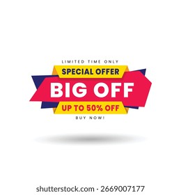 Oferta especial Big Off hasta 50 Descuentos - Tiempo limitado