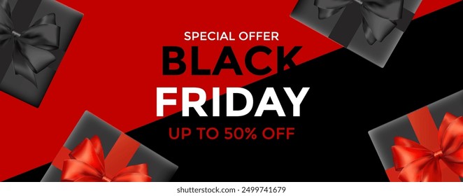 Special Offer Black Friday Up to 50% Off Banner