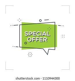 Special Offer Concept