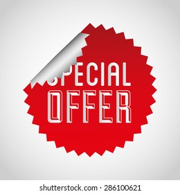 special offer design, vector illustration eps10 graphic 