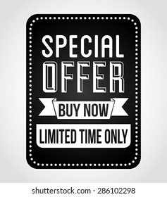 special offer design, vector illustration eps10 graphic 