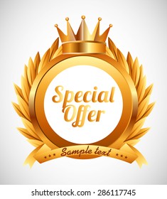 special offer design, vector illustration eps10 graphic 