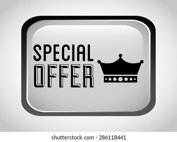 special offer design, vector illustration eps10 graphic 