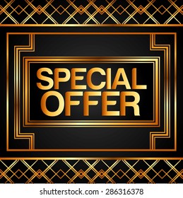 special offer design, vector illustration eps10 graphic 