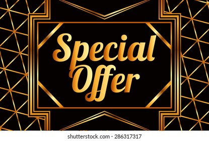 special offer design, vector illustration eps10 graphic 
