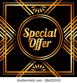 special offer design, vector illustration eps10 graphic 