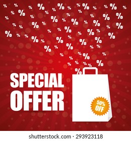 Special offer design, vector illustration eps 10.