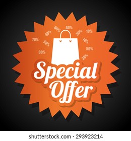 Special offer design, vector illustration eps 10.