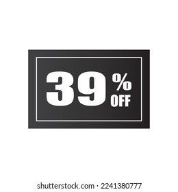 Special offer discount label with different sale percentage. percent off price reduction badge promotion design emblem set vector illustration isolated on white background