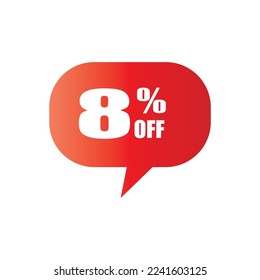 Special offer discount label with different sale percentage. percent off price reduction badge promotion design emblem set vector illustration isolated on white background