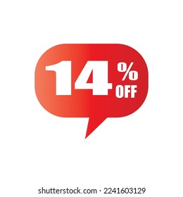 Etiqueta de descuento de oferta especial con un porcentaje de venta diferente. porcentaje de la placa de reducción de precios de promoción de diseño emblema conjunto de ilustración vectorial aislado en fondo blanco