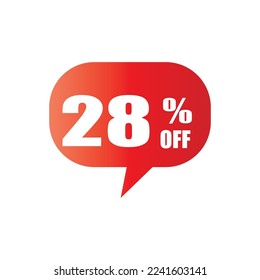 Etiqueta de descuento de oferta especial con un porcentaje de venta diferente. porcentaje de la placa de reducción de precios de promoción de diseño emblema conjunto de ilustración vectorial aislado en fondo blanco