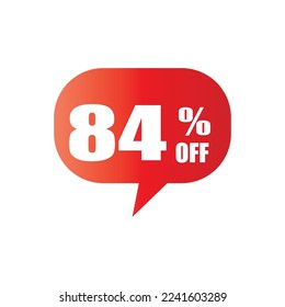 Sonderangebot Rabattkennzeichnung mit unterschiedlichen Verkaufsprozentsätzen. % Rabattmarkierung Logo für die Werbegestaltung Set Vektorgrafik einzeln auf weißem Hintergrund