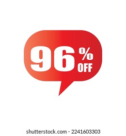 Etiqueta de descuento de oferta especial con un porcentaje de venta diferente. porcentaje de la placa de reducción de precios de promoción de diseño emblema conjunto de ilustración vectorial aislado en fondo blanco