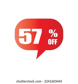 Etiqueta de descuento de oferta especial con un porcentaje de venta diferente. porcentaje de la placa de reducción de precios de promoción de diseño emblema conjunto de ilustración vectorial aislado en fondo blanco