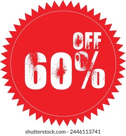 Special offer discount label with different sale percentage. 10, 20, 30, 70, 50 percent off price