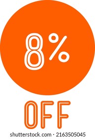 Special offer discount label with Flat sales Vector percent off price reduce badge promotion design vector illustration isolated on white background