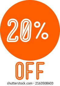 Special offer discount label with Flat sales Vector percent off price reduce badge promotion design vector illustration isolated on white background