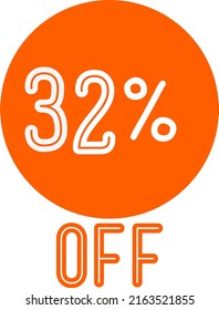 Etiqueta de descuento de oferta especial con Vector de venta plana porcentaje de descuento de precio reducir el diseño de promoción de placa ilustración vectorial aislado en fondo blanco