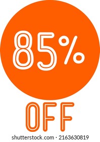Etiqueta de descuento de oferta especial con Vector de venta plana porcentaje de descuento de precio reducir el diseño de promoción de placa ilustración vectorial aislado en fondo blanco
