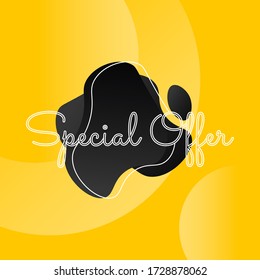 Special Offer Discount Sale Vector Design