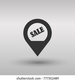 Special offer discount Sticker. Sale black Tag Isolated Vector Illustration. Discount Offer Price Label, Vector Price Discount Symbol.