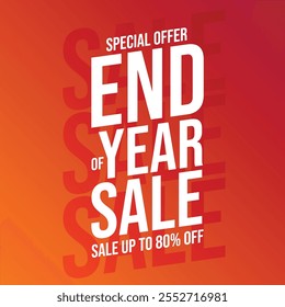 Special offer End year Sale